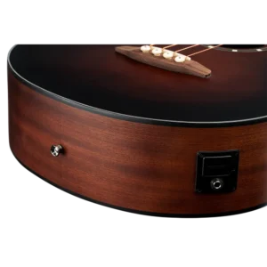 Ortega Classical Bass Guitar, Acoustic Bass Deep Series 7 -Mahogany Bourbone Fade D7CE-BFT-4 (5) Ortega Classical Bass Guitar, Acoustic Bass Deep Series 7 -Mahogany Bourbone Fade D7CE-BFT-4