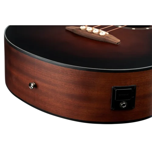 Ortega Classical Bass Guitar, Acoustic Bass Deep Series 7 -Mahogany Bourbone Fade D7CE-BFT-4 (5) Ortega Classical Bass Guitar, Acoustic Bass Deep Series 7 -Mahogany Bourbone Fade D7CE-BFT-4