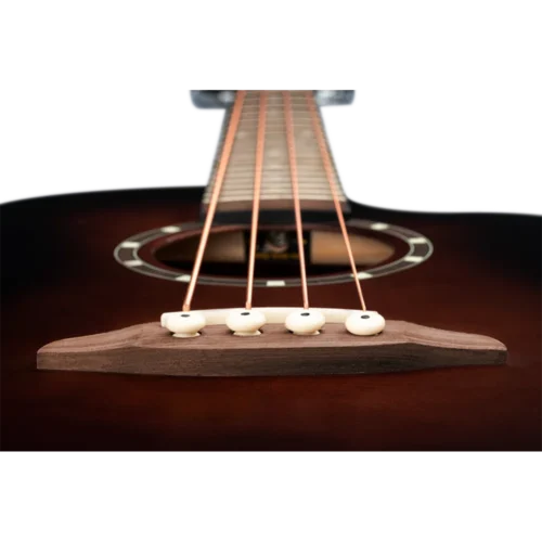 Ortega Classical Bass Guitar, Acoustic Bass Deep Series 7 -Mahogany Bourbone Fade D7CE-BFT-4 (6) Ortega Classical Bass Guitar, Acoustic Bass Deep Series 7 -Mahogany Bourbone Fade D7CE-BFT-4