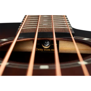 Ortega Classical Bass Guitar, Acoustic Bass Deep Series 7 -Mahogany Bourbone Fade D7CE-BFT-4 (7) Ortega Classical Bass Guitar, Acoustic Bass Deep Series 7 -Mahogany Bourbone Fade D7CE-BFT-4