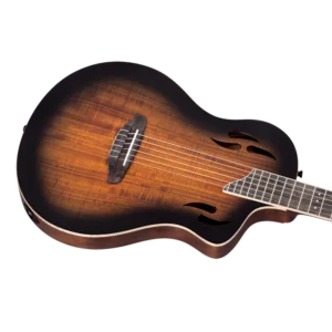 Ortega Classical Electric Guitar, TourPlayer Series, with Bag -Acacia Burst RTPDLX-ACA (12) Ortega Classical Electric Guitar, TourPlayer Series, with Bag -Acacia Burst RTPDLX-ACA