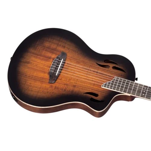 Ortega Classical Electric Guitar, TourPlayer Series, with Bag -Acacia Burst RTPDLX-ACA (12) Ortega Classical Electric Guitar, TourPlayer Series, with Bag -Acacia Burst RTPDLX-ACA