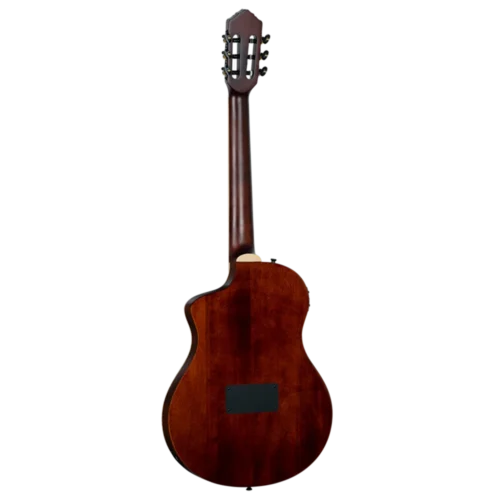 Ortega Classical Electric Guitar, TourPlayer Series, with Bag -Acacia Burst RTPDLX-ACA (14) Ortega Classical Electric Guitar, TourPlayer Series, with Bag -Acacia Burst RTPDLX-ACA