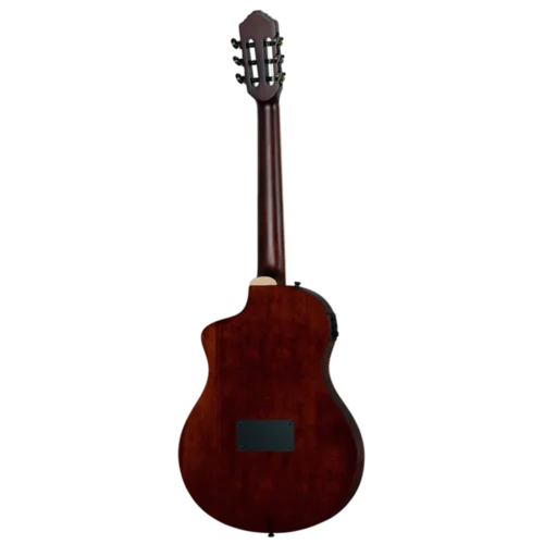 Ortega Classical Electric Guitar, TourPlayer Series, with Bag -Acacia Burst RTPDLX-ACA (15) Ortega Classical Electric Guitar, TourPlayer Series, with Bag -Acacia Burst RTPDLX-ACA