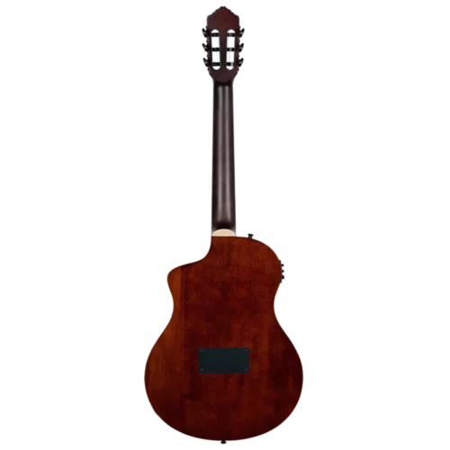 Ortega Classical Electric Guitar, TourPlayer Series, with Bag -Acacia Burst RTPDLX-ACA (16) Ortega Classical Electric Guitar, TourPlayer Series, with Bag -Acacia Burst RTPDLX-ACA