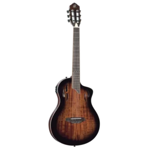 Ortega Classical Electric Guitar, TourPlayer Series, with Bag -Acacia Burst RTPDLX-ACA (19) Ortega Classical Electric Guitar, TourPlayer Series, with Bag -Acacia Burst RTPDLX-ACA