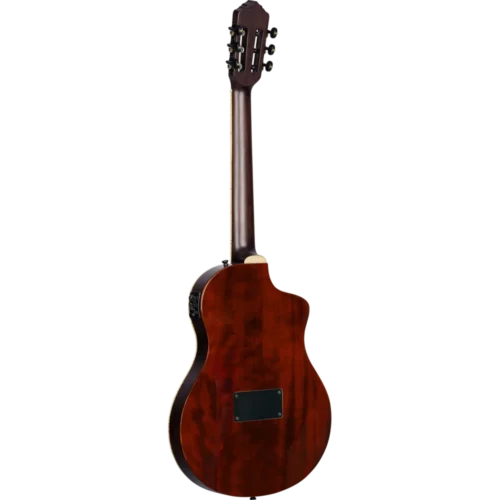 Ortega Classical Electric Guitar, TourPlayer Series, with Bag, Acacia Gloss Burst, RTPDLX-ACA-L (11) Ortega Classical Electric Guitar, TourPlayer Series, with Bag, Acacia Gloss Burst, RTPDLX-ACA-L