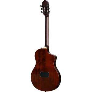 Ortega Classical Electric Guitar, TourPlayer Series, with Bag, Acacia Gloss Burst, RTPDLX-ACA-L (12) Ortega Classical Electric Guitar, TourPlayer Series, with Bag, Acacia Gloss Burst, RTPDLX-ACA-L