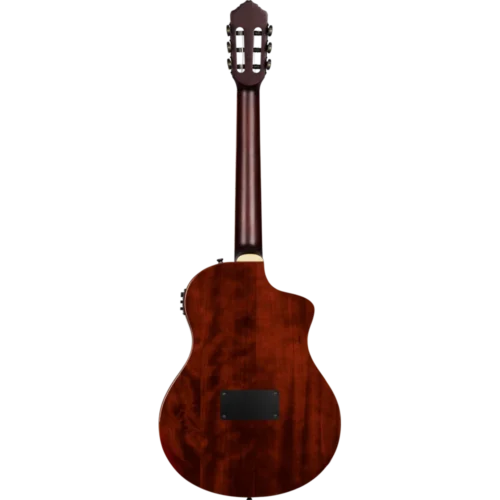 Ortega Classical Electric Guitar, TourPlayer Series, with Bag, Acacia Gloss Burst, RTPDLX-ACA-L (13) Ortega Classical Electric Guitar, TourPlayer Series, with Bag, Acacia Gloss Burst, RTPDLX-ACA-L