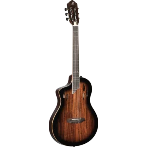 Ortega Classical Electric Guitar, TourPlayer Series, with Bag, Acacia Gloss Burst, RTPDLX-ACA-L (14) Ortega Classical Electric Guitar, TourPlayer Series, with Bag, Acacia Gloss Burst, RTPDLX-ACA-L