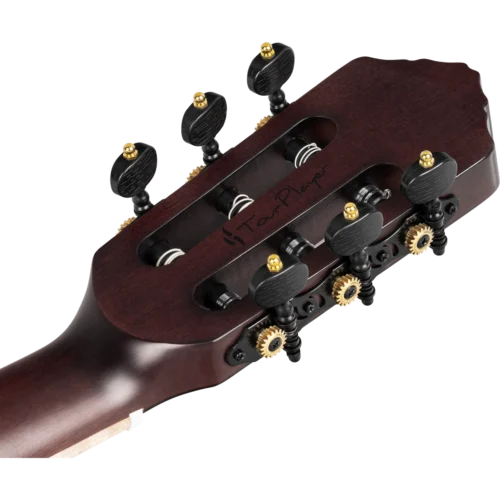 Ortega Classical Electric Guitar, TourPlayer Series, with Bag, Acacia Gloss Burst, RTPDLX-ACA-L (4) Ortega Classical Electric Guitar, TourPlayer Series, with Bag, Acacia Gloss Burst, RTPDLX-ACA-L