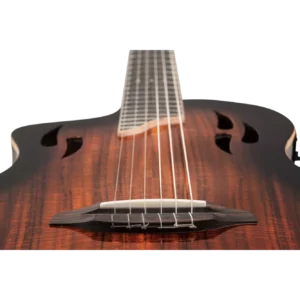 Ortega Classical Electric Guitar, TourPlayer Series, with Bag, Acacia Gloss Burst, RTPDLX-ACA-L (6) Ortega Classical Electric Guitar, TourPlayer Series, with Bag, Acacia Gloss Burst, RTPDLX-ACA-L