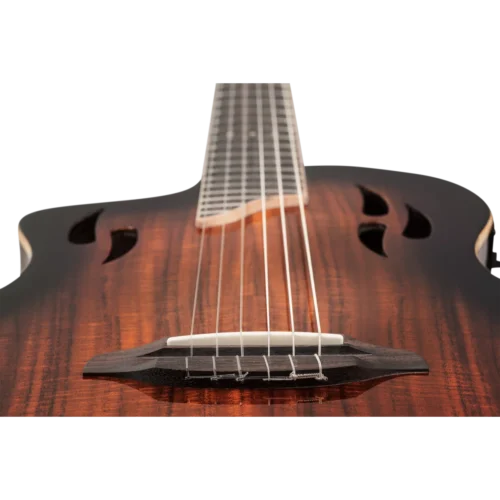 Ortega Classical Electric Guitar, TourPlayer Series, with Bag, Acacia Gloss Burst, RTPDLX-ACA-L (6) Ortega Classical Electric Guitar, TourPlayer Series, with Bag, Acacia Gloss Burst, RTPDLX-ACA-L
