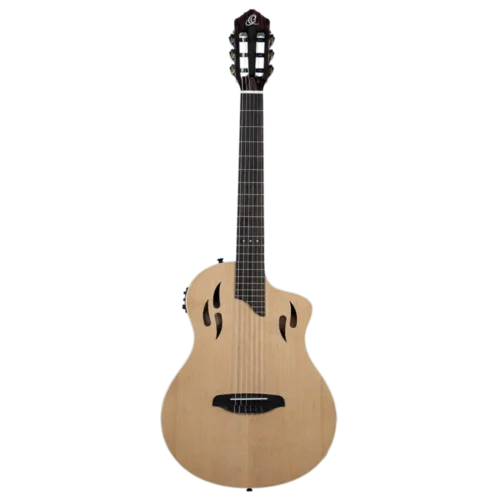 Ortega Classical Electric Guitar, TourPlayer Series, with Bag -Natural RTPSTD-NAT
