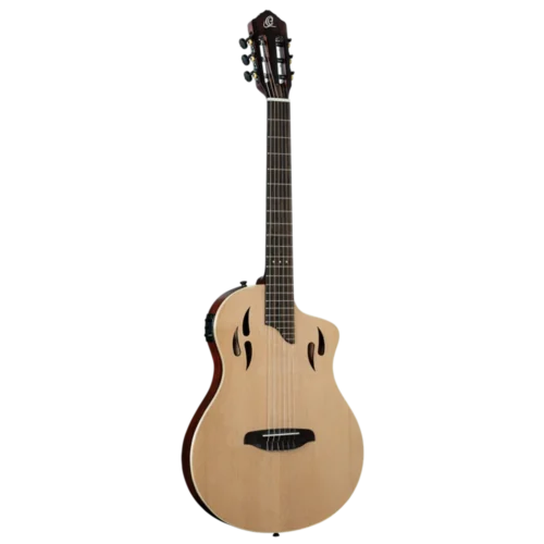 Ortega Classical Electric Guitar, TourPlayer Series, with Bag -Natural RTPSTD-NAT