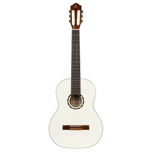 Ortega Classical Guitar, Family Series, with Bag -Mahogany White R121WH
