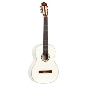 Ortega Classical Guitar, Family Series, with Bag -Mahogany White R121WH