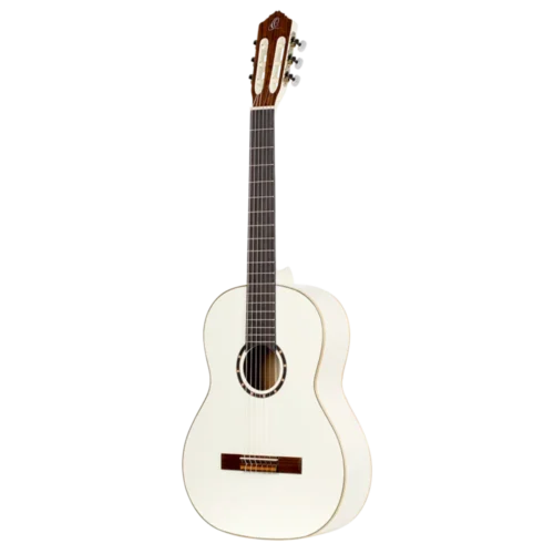 Ortega Classical Guitar, Family Series, with Bag -Mahogany White R121WH
