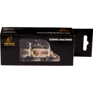 Ortega Guitar Tuning Machine, Student Series -Chrome -Black OTM-STUDENT (2) Ortega Guitar Tuning Machine, Student Series -Chrome -Black OTM-STUDENT