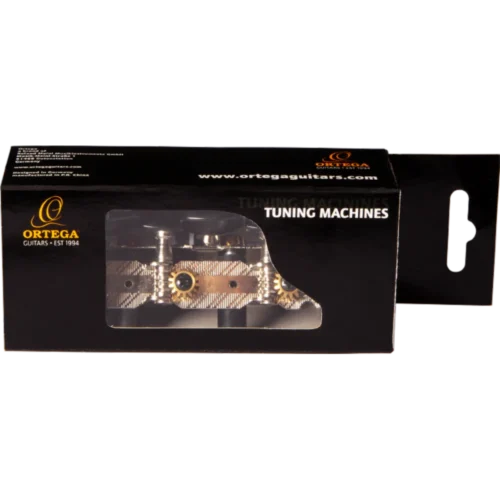 Ortega Guitar Tuning Machine, Student Series -Chrome -Black OTM-STUDENT (2) Ortega Guitar Tuning Machine, Student Series -Chrome -Black OTM-STUDENT