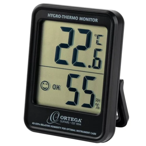 Ortega Hygro Thermometer -Black OHTM
