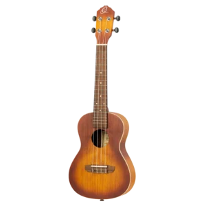Ortega Ukulele, Concert, Earth Series -Okoume Dawn Sunburst RUDAWN