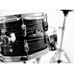 Pearl Acoustic Drum Set, 5 Pcs, Roadshow, with Stands & Cymbals -Midnight Chrome Vortex RS525SCC (803) Pearl Acoustic Drum Set, 5 Pcs, Roadshow, with Stands & Cymbals -Midnight Chrome Vortex RS525SC/C (801)