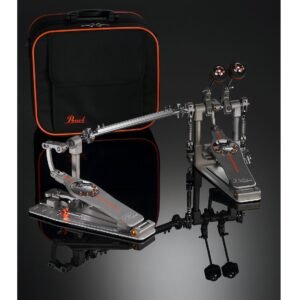 Pearl Bass Drum Pedal Eliminator Demon Drive Twin Pedal, Complete Set, P-3002D