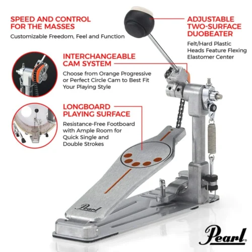 Pearl, Bass Drum Pedal, Power Shifter P-930 (2) Pearl, Bass Drum Pedal, Power Shifter P-930