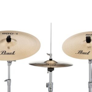 Pearl, Cymbal, 14" Hihat (36cm) + 16" Crash (41cm) + 20" Ride(51cm) BRD-1
