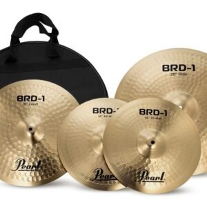 Pearl, Cymbal, 14" Hihat (36cm) + 16" Crash (41cm) + 20" Ride(51cm) BRD-1