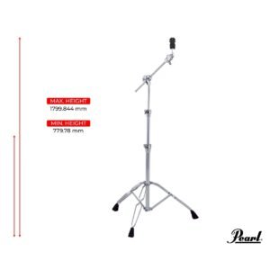 Pearl Cymbal Boom/Straight Stand with Wingloc BC-930WL
