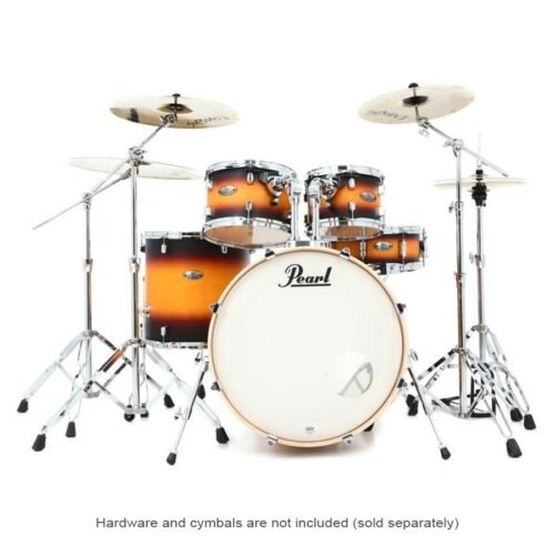 Pearl Drum Set, DMP, 5 Pcs, Hybrid Shell Pack -Classic Satin Amburst DMP925SP/C (225)