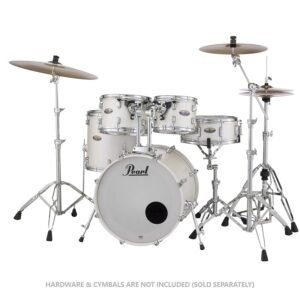 Pearl Drum Set, DMP, 5 Pcs, Hybrid Shell Pack -White Satin Pearl DMP925SP/C (229)
