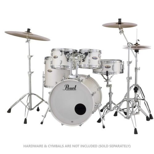 Pearl Drum Set, DMP, 5 Pcs, Hybrid Shell Pack -White Satin Pearl DMP925SP/C (229)