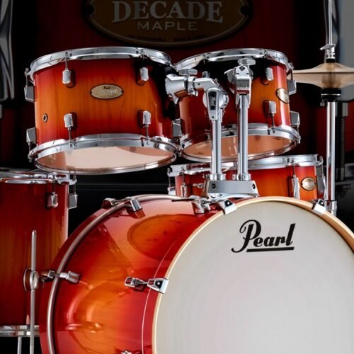 Pearl Drum Set, DMPA,5 Pcs,Hybrid Shell Pack -Sunset Pine Burst DMPA925SP-C-870 (1) Pearl Drum Set, DMPA,5 Pcs,Hybrid Shell Pack -Sunset Pine Burst DMPA925SP-C-870