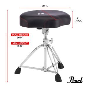 Pearl Drum Throne D-3500 (4) Pearl Drum Throne D-3500