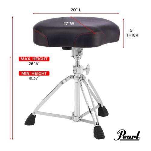 Pearl Drum Throne D-3500 (4) Pearl Drum Throne D-3500