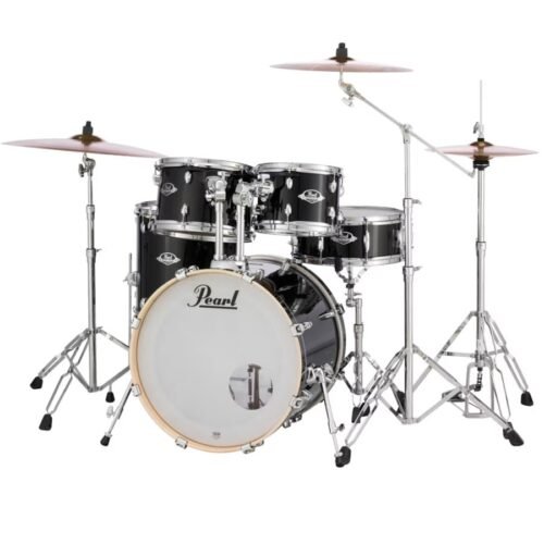 Pearl Export EXX725SPN-C 5-Pieces Acoustic Drum Shell Pack - Jet Black 31 (1) Pearl Export EXX725SPN-C 5-Pieces Acoustic Drum Shell Pack - Jet Black 31