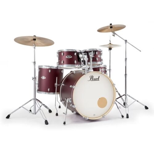 Pearl Export EXX725SPN-C 5-Pieces Acoustic Drum Shell Pack - Satin Scarlet 864