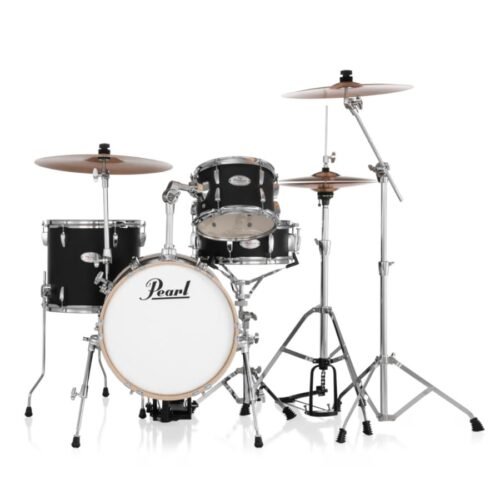 Pearl MT564C Midtown 4 Pcs Compact Drum Set - Matte Asphalt Black (752) Pearl MT564/C Midtown 4 Pcs Compact Drum Set - Matte Asphalt Black (752)