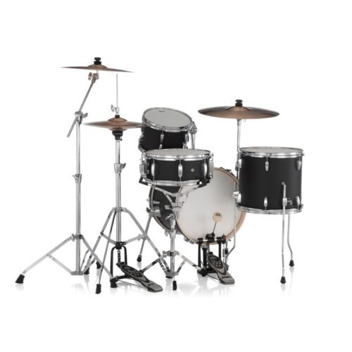 Pearl MT564C Midtown 4 Pcs Compact Drum Set - Matte Asphalt Black (754) Pearl MT564/C Midtown 4 Pcs Compact Drum Set - Matte Asphalt Black (752)