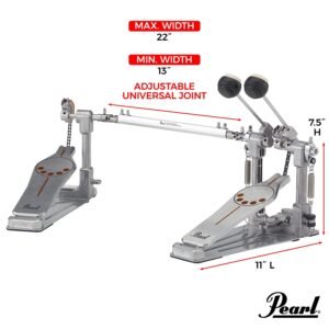 Pearl P-932 Demonator Double Bass Drum Pedal (3) Pearl P-932 Demonator Double Bass Drum Pedal