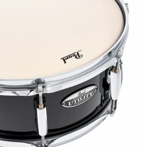 Pearl Snare Drum,  Modern Utility 6-Ply Maple, 14"(36cm) x 5.5"(14cm) -Satin Black MUS1455M (227)