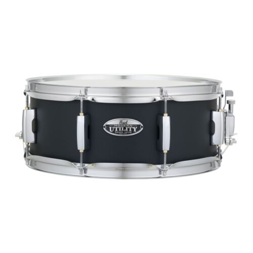 Pearl Snare Drum,  Modern Utility 6-Ply Maple, 14"(36cm) x 5.5"(14cm) -Satin Black MUS1455M (227)