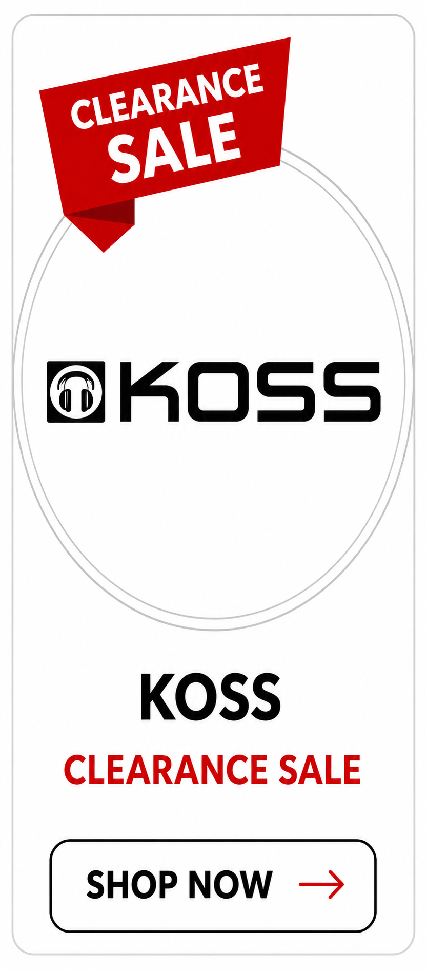 Koss Clearance Sale