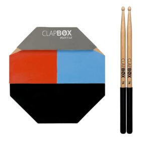 Clapbox Multipad Drum Practice Pad With DRUM STICKS