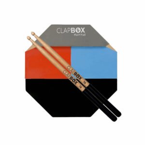 Clapbox Multipad Drum Practice Pad With Drum Sticks