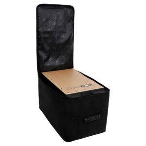 6a71a35bd4e680d4ad57f530ecc9285291da6dbb2040df121cc46.jpg Clapbox Universal Cajon Bag – Black, Single Pocket