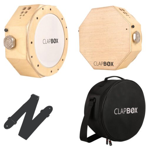 Clapbox Cajembe Travel Cajon – 3-in-1 with Carry Bag